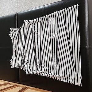 Striped dress sleeveless top